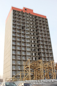 Серебряный, 2 - Фото строительства