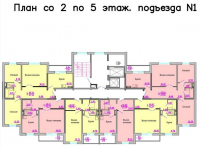 Покровский 3мкр., д.16 (Дмитрия Мартынова улица) - Планировка