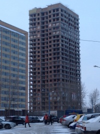 Белые росы, д.15 (Ярыгинская набережная) - Фото строительства