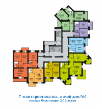 Эдельвейс, д.1 (Академика Киренского улица) - Планировка