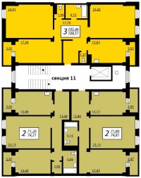 Преображенский, д.21 - Планировка
