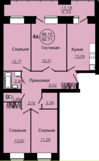 Судостроительная, д.37 - Планировка