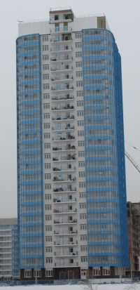 Белые росы, д.1 (Ярыгинская набережная) - Фото строительства