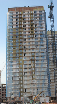 Белые росы, д.2 (Ярыгинская набережная) - Фото строительства