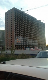 Белые росы, д.23 - Фото строительства