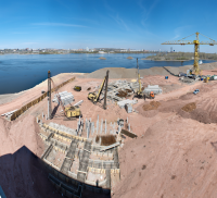 Белые росы, д.5 (Ярыгинская набережная) - Фото строительства