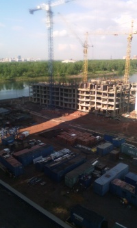Белые росы, д.21 - Фото строительства