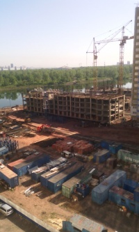Белые росы, д.21 - Фото строительства