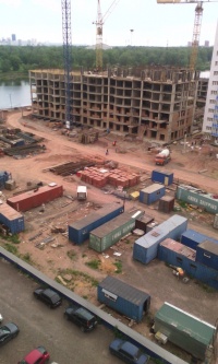 Белые росы, д.21 - Фото строительства