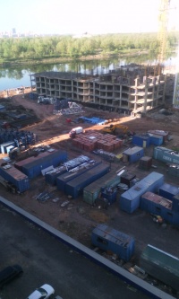 Белые росы, д.21 - Фото строительства