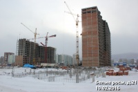 Белые росы, д.21 - Фото строительства