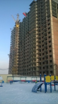 Белые росы, д.22 - Фото строительства