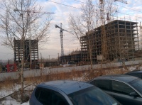 Белые росы, д.26 - Фото строительства