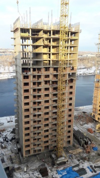 Белые росы, д.30 - Фото строительства