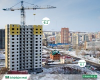 Курчатова д.6 стр.1 - Фото строительства