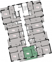 Мичурино, д.2, стр.2 - Планировка