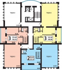 Рябиновый сад, 7 (Елены Стасовой, 40к) - Планировка