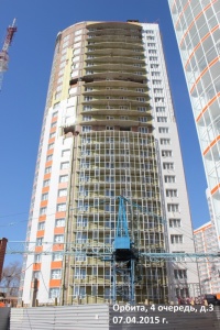 Орбита, 3 (4 очередь) - Фото строительства
