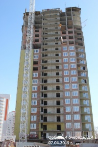 Орбита, 3 (4 очередь) - Фото строительства