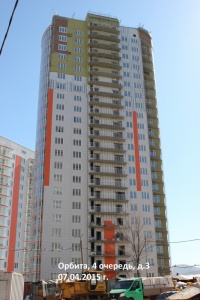 Орбита, 3 (4 очередь) - Фото строительства